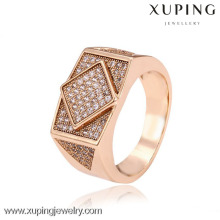 C209215-12583 Xuping joyería de moda ventas calientes popular 18 k chapado en oro del encanto anillos de cristal regalo de lujo de alta calidad para mujeres de la muchacha